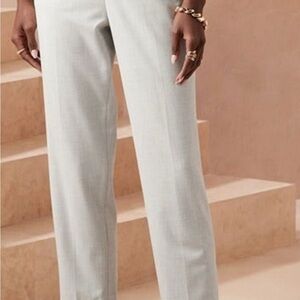 Banana Republic Women's Light Gray Hayden Pant